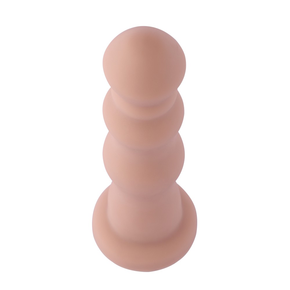 Hismith 18 03cm Silikon Analdildo mit Perlen für Hismith Premium Sex