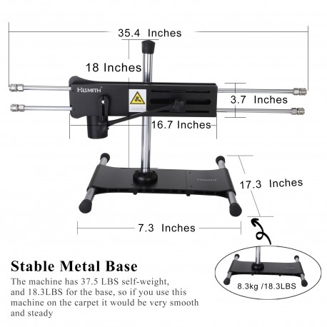 Experience Ultimate Pleasure With The Hismith Premium Sex Machine