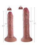 Hismith Dual-Density Realistic Dildoer med KlicLok System - Burisi Brothers S&M Kit