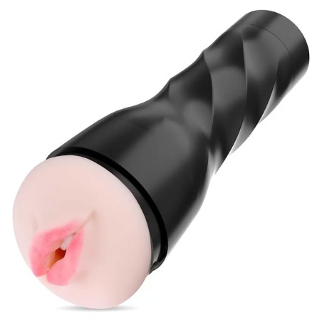 Hismith Male Masturbator with KlicLok System, 3 Speed+2 Modes Vibrating Male Stroker with Remote Controller