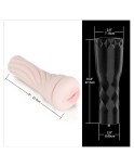 Hismith Male Masturbator with KlicLok System, 3 Speed+2 Modes Vibrating Male Stroker with Remote Controller