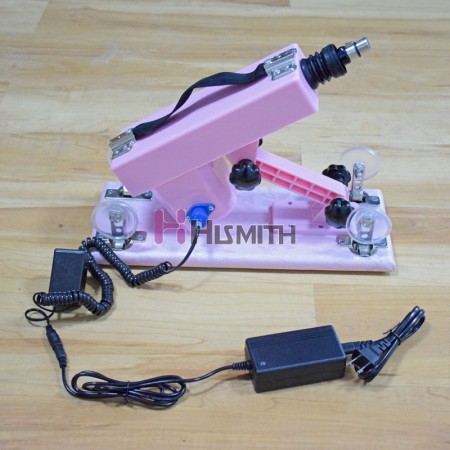 Sex Pink Automatic Masturbator Machine with Super Big Dildo and Anal Masturbation for Men and Women - Set D