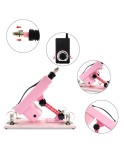 Sex Machine! Small Pink Handle Sex Machine Gun With 7 Attachments Unisex Dildos,Automatic Thrust Machine Device For Sex