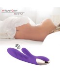 Hismith Rabbit Vibrator, Dual Motor Vibrating Silicone Waterproof, G-Spot Vagina and Clitoris Stimulation Massager