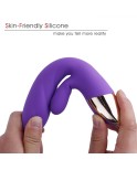 Hismith Rabbit Vibrator, Dual Motor Vibrating Silicone Waterproof, G-Spot Vagina and Clitoris Stimulation Massager