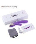 Hismith Rabbit Vibrator, Dual Motor Vibrating Silicone Waterproof, G-Spot Vagina and Clitoris Stimulation Massager