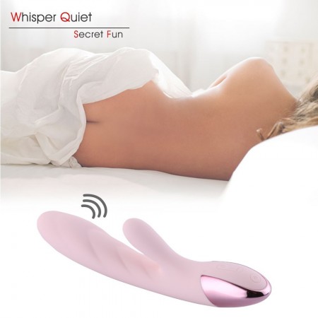 Hismith Rabbit Vibrator, Dual Motor Vibrating Silicone Waterproof, G-Spot Vagina and Clitoris Stimulation Massager