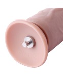 Hismith 25,4 cm Super Huge Silicon Dildo för Hismith Sex Machine med KlicLok System, tjock realistisk kuk - Master Series