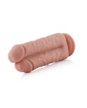 Hismith 21.59cm To haner Et hul Silikone Dildo til Premium Sexmaskine med KlicLok-system