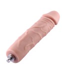 Hismith 17,78cm årer Silikon Anal Dildo til Hismith Premium sexmaskin med KlicLok-system, 17,78 cm innsatsbar lengde, omkrets 12