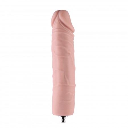 Hismith 17,78cm årer Silikon Anal Dildo til Hismith Premium sexmaskin med KlicLok-system, 17,78 cm innsatsbar lengde, omkrets 12