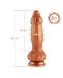 Hismith 9.45 "Silikondildo med KlicLok-system for Hismith Premium sexmaskin, 6,7" innsatsbar lengde, omkrets7,67 "diameter 2,36"