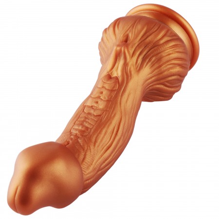 Hismith 9.45 "Silikondildo med KlicLok-system for Hismith Premium sexmaskin, 6,7" innsatsbar lengde, omkrets7,67 "diameter 2,36"