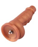 Hismith 8.1 "Squamule silikondildo med KlicLok-system til Hismith Premium sexmaskine, 5,9" Indsatningsbar længde, Omkrets 6,9 "D