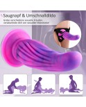 Hismith 25,1 cm Super Les melons dildo s přísavkou pro Hismith Premium Sex Machine