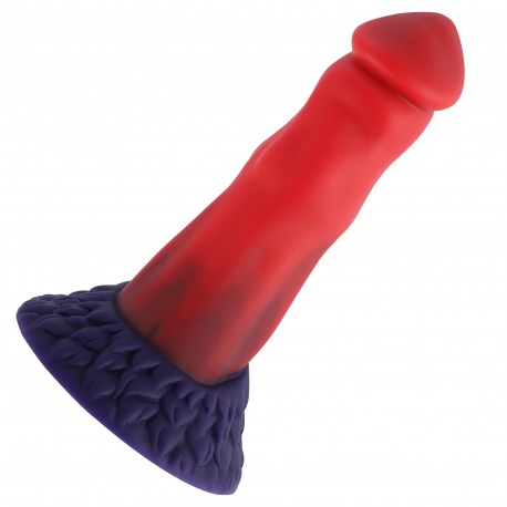 Hismith 21,84 cm dildo Flamingo z przyssawką do Hismith Premium Sex Machine