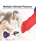 Hismith 21,84 cm dildo Flamingo z przyssawką do Hismith Premium Sex Machine