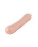 Auxfun Smooth TPE dildo s vestavěným kýlem， 3XLR konektor