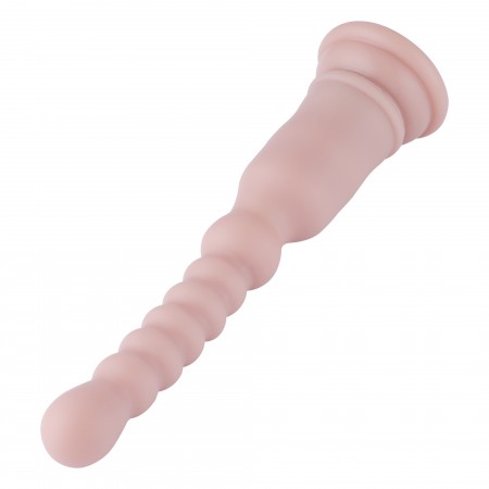 Auxfun silikondildo med 3XLR-kontakt