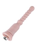 Auxfun silikondildo med 3XLR-kontakt