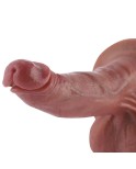 Hismith 8.86 "silikon dildo, 7.1" innsettbar lengde, 3D-kule med stor sugekopp, KlicLok-system