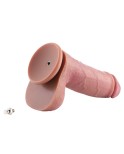 Hismith 10,23" Dildo ultra realistico a doppia densità con venature, lunghezza inseribile 8,46