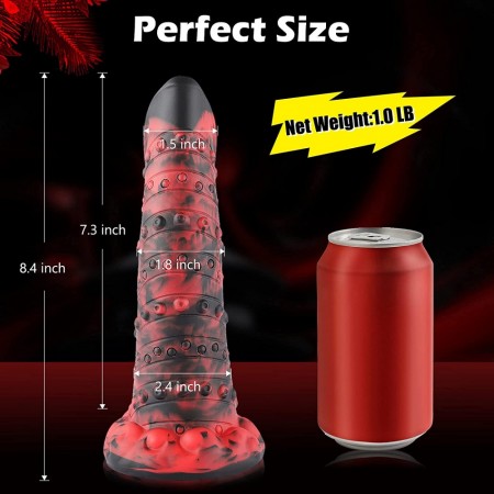 Monster Dildo Anal Dildo G-punkt Dildo med sugekop