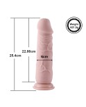 Hismith 25,4 cm Super Huge Silicon Dildo för Hismith Sex Machine med KlicLok System, tjock realistisk kuk - Master Series