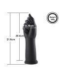 Dildo in silicone Hismith da 8,5" per macchina del sesso Premium con sistema KlicLok